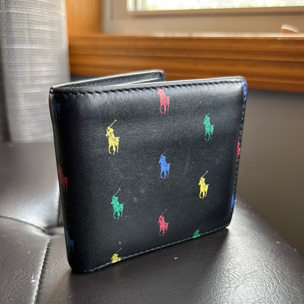 Multicolor Polo by Ralph Lauren Men's Wallet